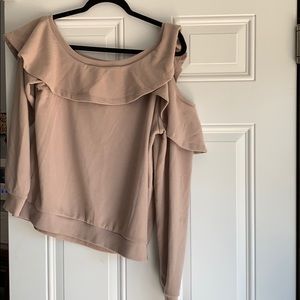 Cute Pink peak a boo sweater